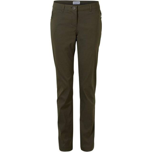 Craghoppers Womens Kiwi II Pro Smart Dry Walking Trousers - Green - Size 16 UK