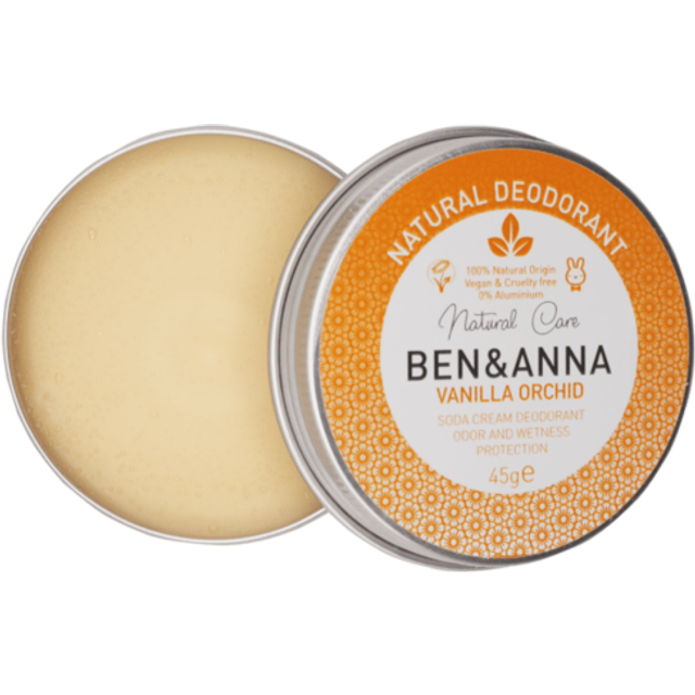 Ben & Anna Soda Cream Deodorant Vanilla Orchid 45 g
