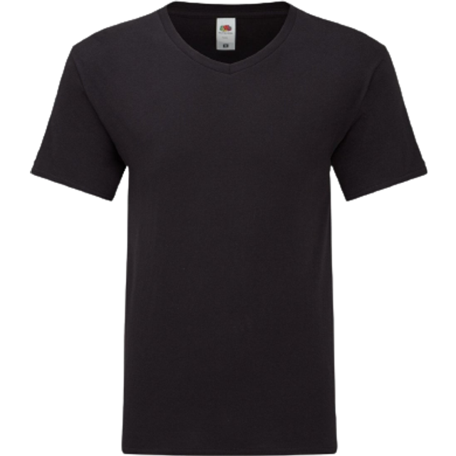 Fruit of the loom mens iconic 150 v neck t-shirt bc4794