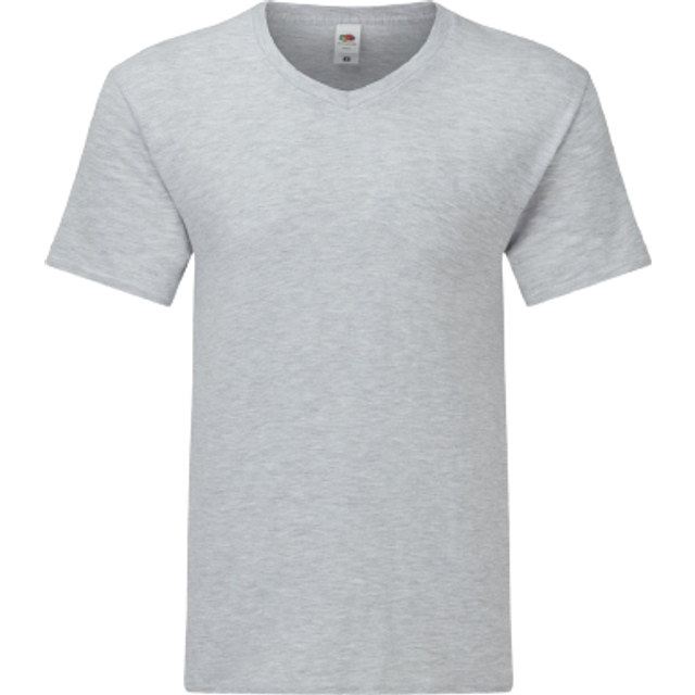 (L, Heather Grey) Fruit of the Loom Mens Iconic 150 T-Shirt