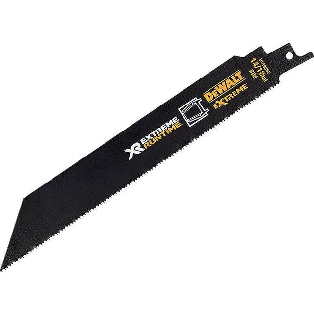 DeWalt Extreme Runtime Metal Cutting Reciprocating Sabre Saw Blades 200mm Pack of 5