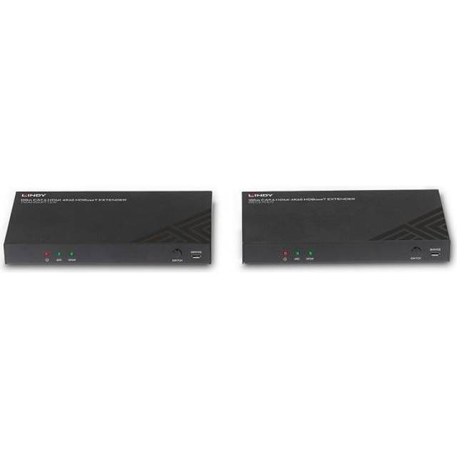 Lindy 100m Cat.6 HDMI 4K60, Audio, IR and RS-232 HDBaseT Extender