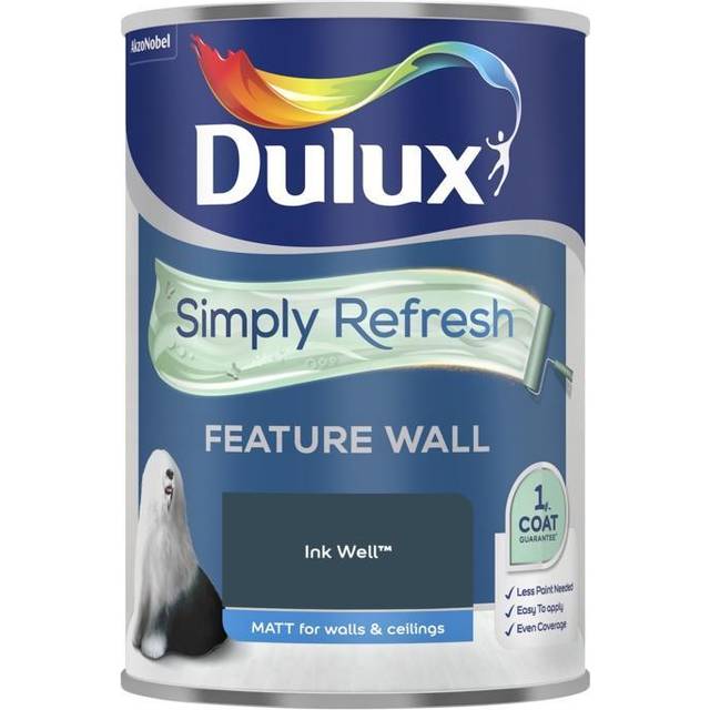 Dulux Simply Refresh Feature Wall Ink Well, 1.25L - Cool Neutral