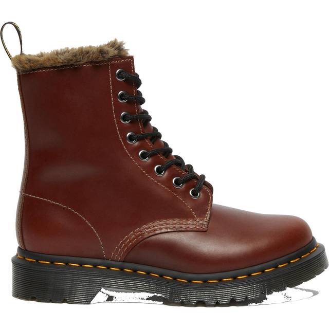 Dr Martens Womens 1460 Serena Boots - Tan Leather - Size UK 3