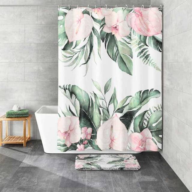 Kleine Wolke Duschdraperi trädgård, färg: flerfärgad, material: 100% polyester, storlek: 180 x 200 cm