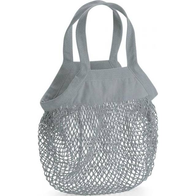 (One Size, Grey) Westford Mill Mini Organic Cotton Tote