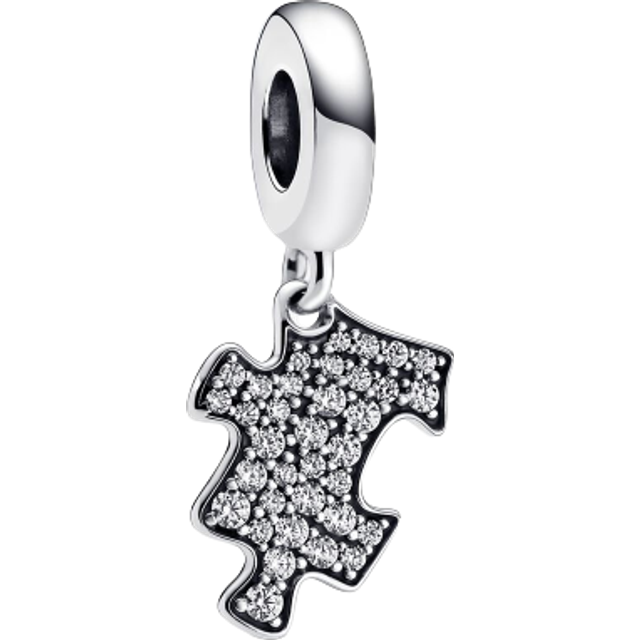 PANDORA - Sparkling Puzzle Piece Hängberlock