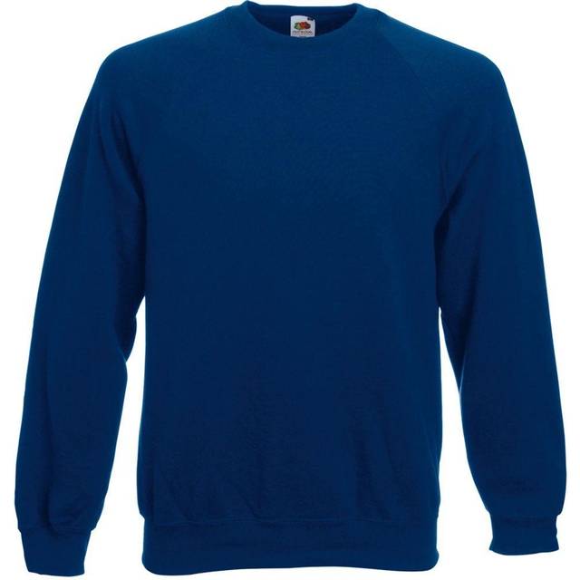 Fruit of the loom mens raglan sleeve belcoro sweatshirt bc368