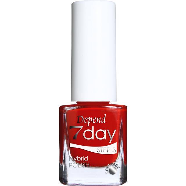 Depend - 7day Hybrid Polish - Röd