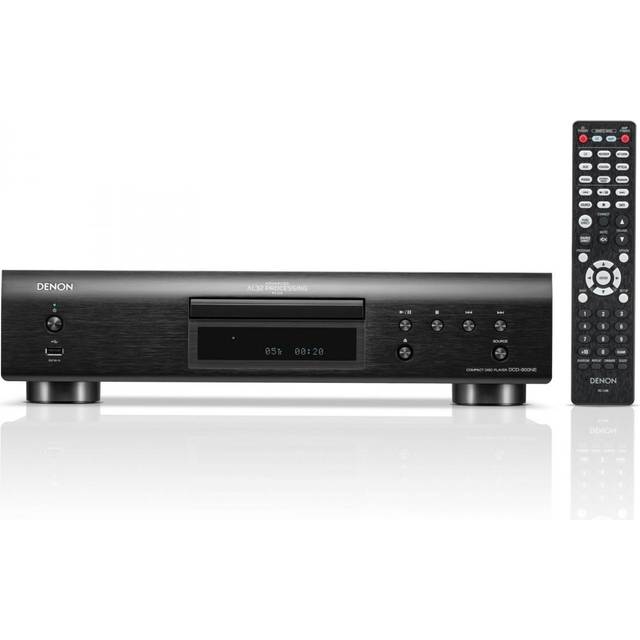 Denon DCD-900NE HiFi CD-spelare, CD-spelare, Hi-Res, stöd för CD, CD-R/RW, MP3, WMA och USB, svart