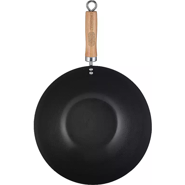Typhoon World Foods Wok, 31cm/12.2in, Black