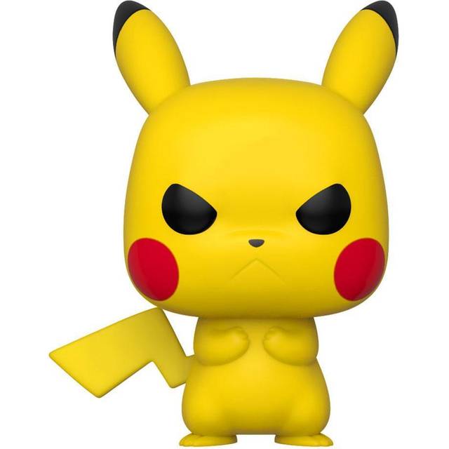 Funko POP! Spel: Pokemon - Grumpy Pikachu - Amazon Exclusive - Samlingsbar vinylfigur - Presentidé - Officiell Merchandise - Leksaker för barn och vuxna - Fans av videospel - Modellfigur för samlare