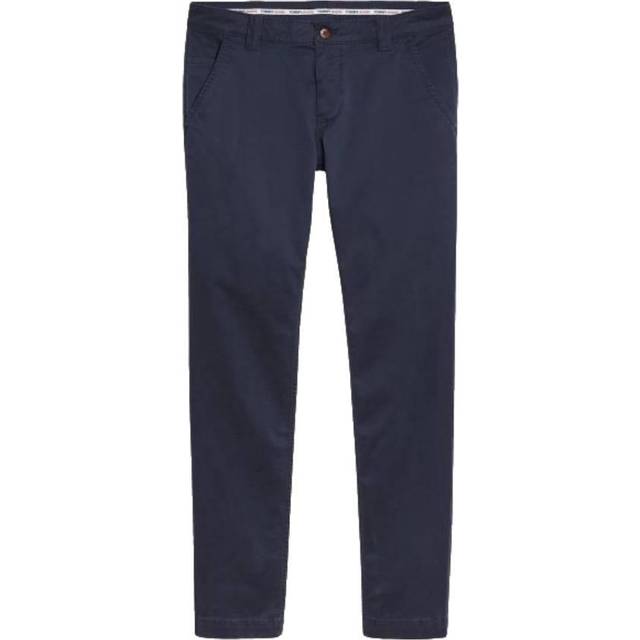 Tommy Jeans Scanton Slim Fit Chino Trousers - Twilight Navy, Twilight Navy, Size 30, Inside Leg Regular, Men -  inside leg REGULAR,30