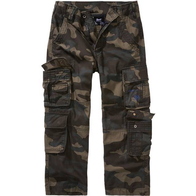 Brandit B Kids Pure Trouser Green Camo / 122/128 Byxor