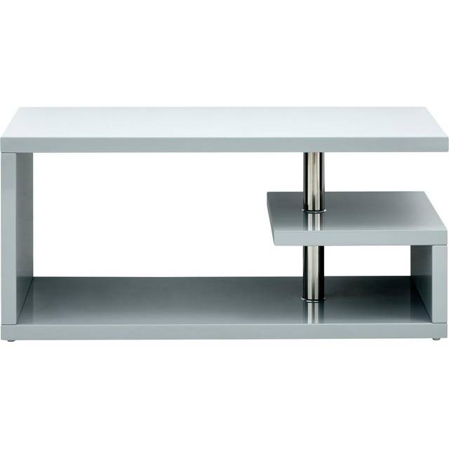 Polar High Gloss LED Coffee Table - White