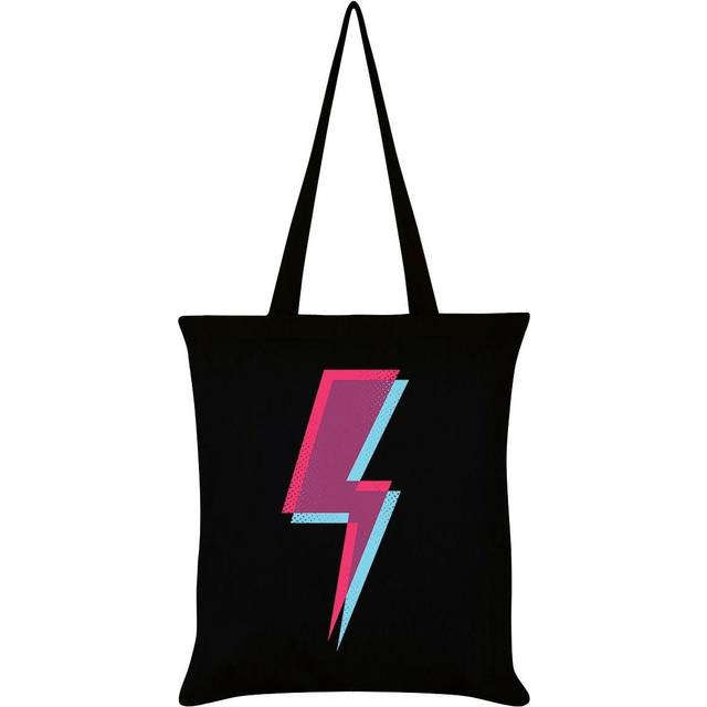 Grindstore Lightning Bolt Tote Bag One Size black