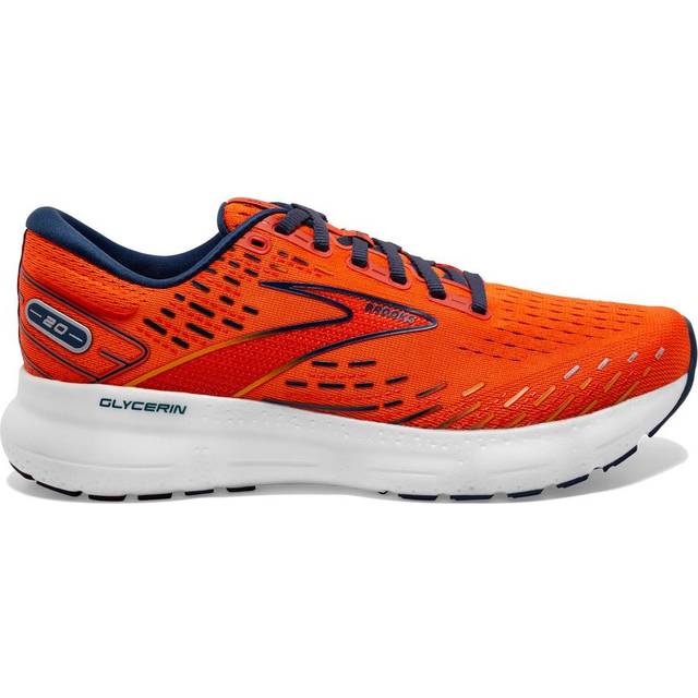 Brooks Glycerin 20 herr Löparskor, Orange titan flamma, 44 EU