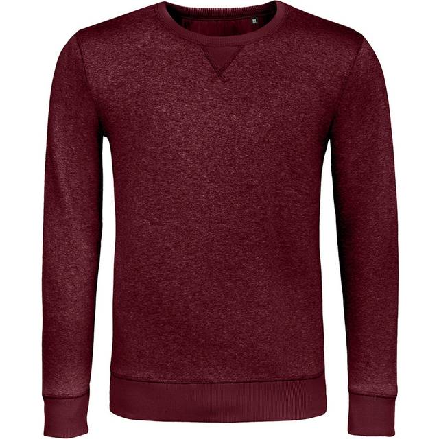 (2XL, Heather Oxblood) Sols Unisex Adults Sully Sweatshirt