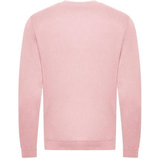 (2XL, Cream) AWDis Just Hoods AWDis Unisex Crew Neck Plain Sweatshirt (280 GSM)