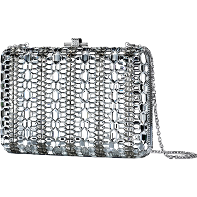 JUDITH LEIBER Slim Slide bag - White