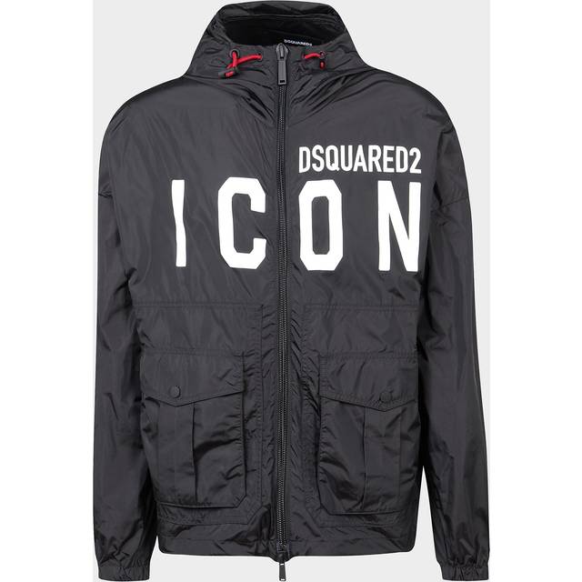 Dsquared2, Jacka, Dam, XL, Icon Hooded Windbreaker - multicolor (XL)