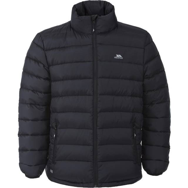 Trespass Mens Retreat Full Zip Up Down Jacka XXS svart