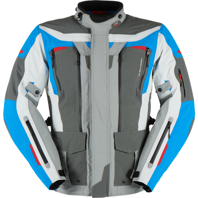 Furygan Men's Voyager 3C motorcykeljacka, kaffe pärlemor khaki, 4XL
