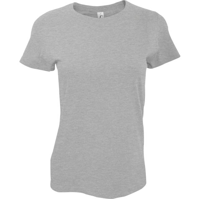 (XL, Dark Khaki) SOLS Womens/Ladies Imperial Heavy Short Sleeve T-Shirt