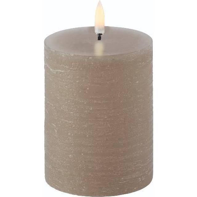 UYUNI LIGHTING Led Pillar Candle |Beige |H10 cm