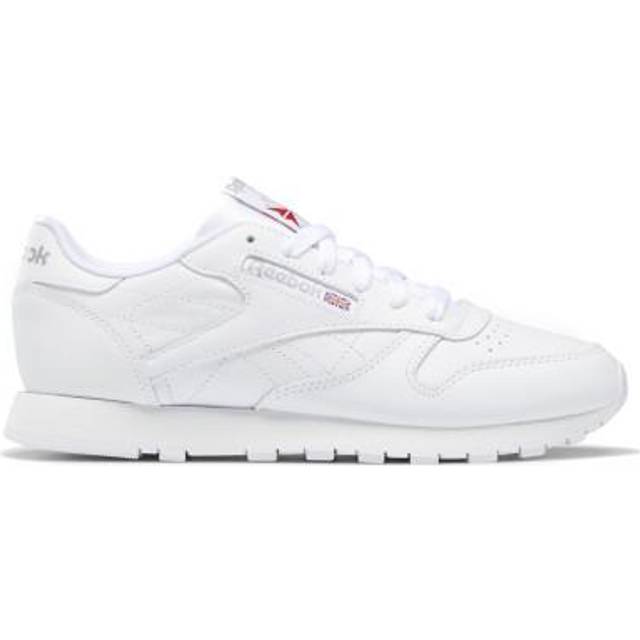 Reebok Classics White Classic Leather Sneakers - FTWWHT/FTWWHT/PUGRY3 - US 8