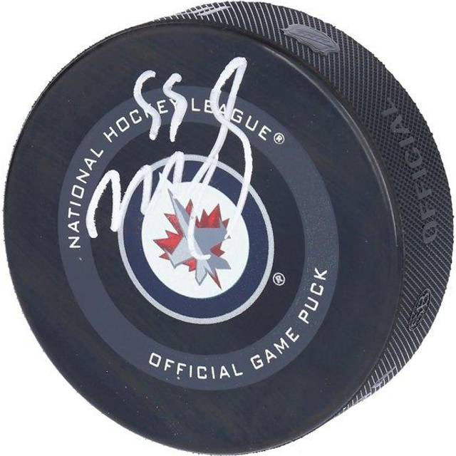Mark Scheifele Winnipeg Jets Autographed 2019 Model Official Game Puck