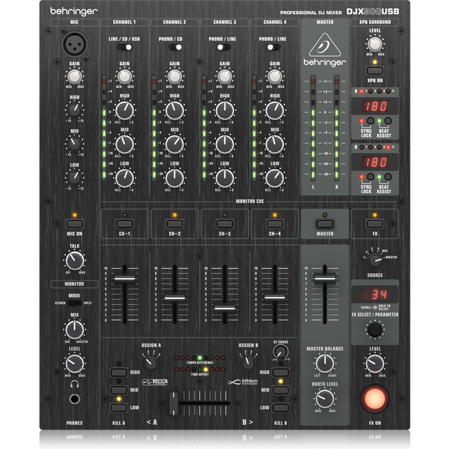 Behringer DJX900 Pro USB DJ Mixer