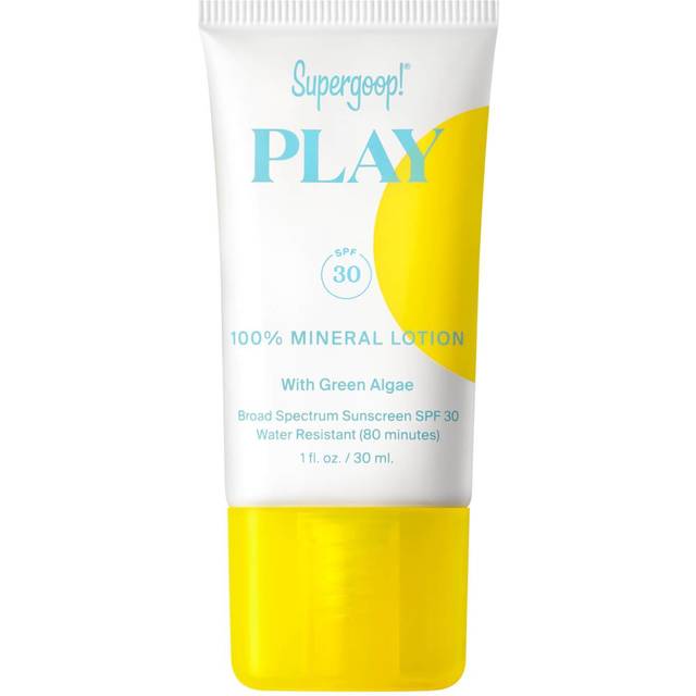 Supergoop! PLAY 100% Mineral Lotion SPF 30 with Green Algae 1 fl. oz. in N/A - Beauty: NA. Size all. (all)
