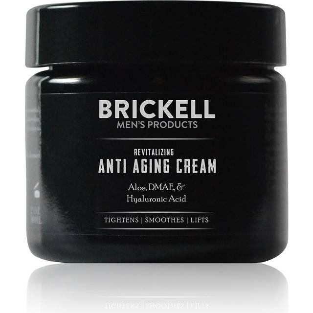 Brickell Men's Revitalizing Anti-Aging Cream For Men - Natural Anti Wrinkle Night Face Cream - 2 oz