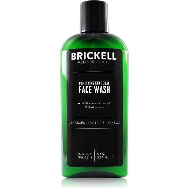 Brickell Mens Purifying Charcoal Face Wash 237ml