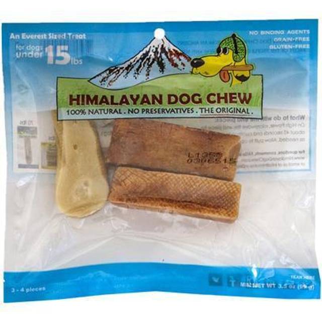 Himalayan Dog Chews 100% Natural, Small, 3.3 Oz., 3 Piece