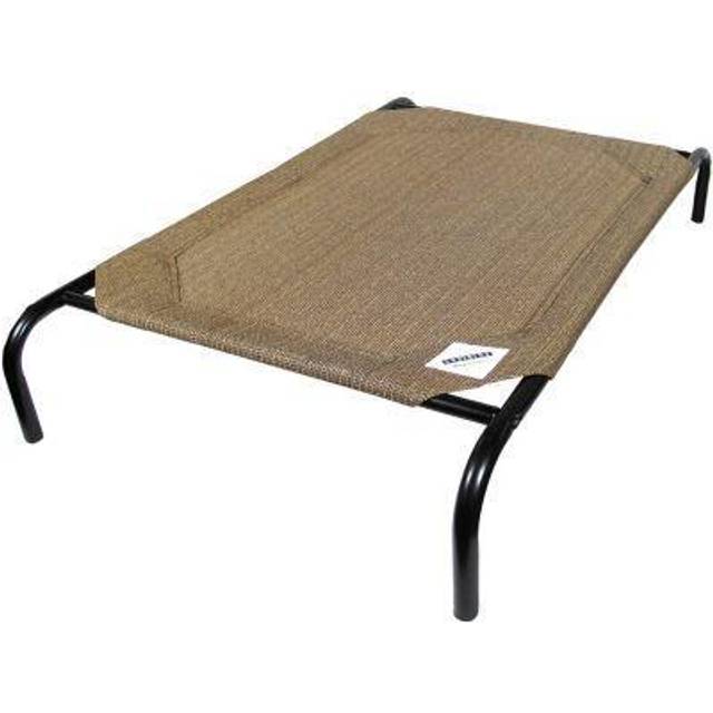 Coolaroo The Original Cooling Elevated Dog Bed  Indoor and Outdoor  Medium  Nutmeg