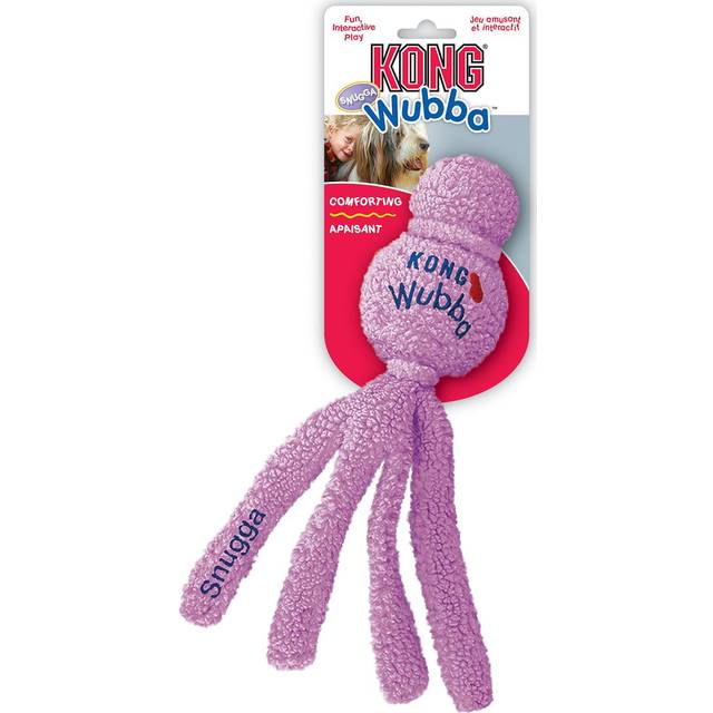 KONG Snugga Wubba - S: ca. H 23 x B 6,5 x T 6,5 cm - Lila