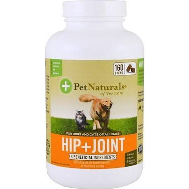 Pet Naturals of Vermont, Hip + Joint, For Dogs and Cats, 160 Chews
