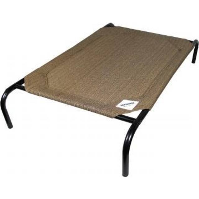 Coolaroo The Original Cooling Elevated Dog Bed  Indoor and Outdoor  Large  Nutmeg