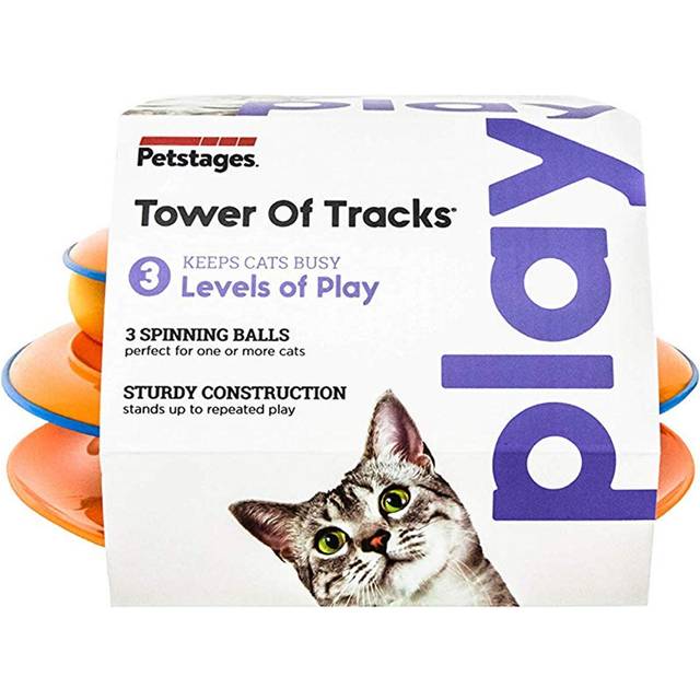 Catstages Tower of Tracks Aktiveringsleksk till katt