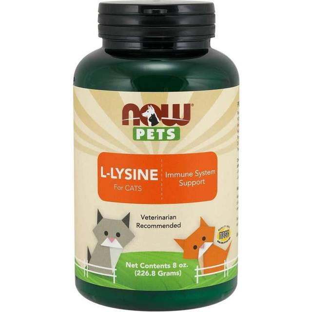 NOW Pets L-Lysine Powder For Cats 8 oz