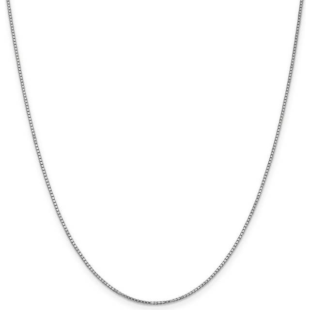 Quality Gold WLB-16 0.90 mm x 16 in. 14K White Gold Box Chain