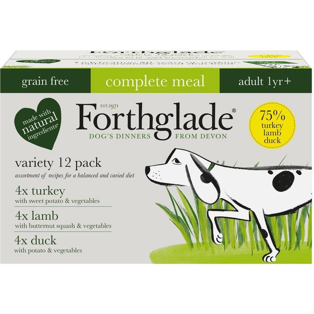 Forthglade Adult Grain Free T/D/L12x395g