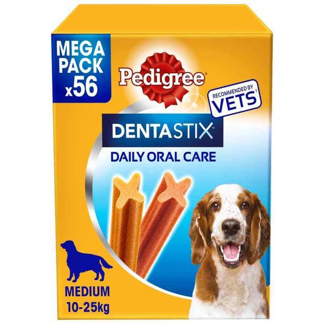 Pedigree Dentastix Daily Dental Chews for Medium Dogs (10-25kg) - 56 Sticks
