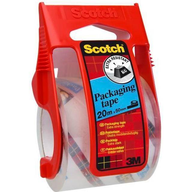 Scotch Pack Tape CLR Extra Res+Disp PK1
