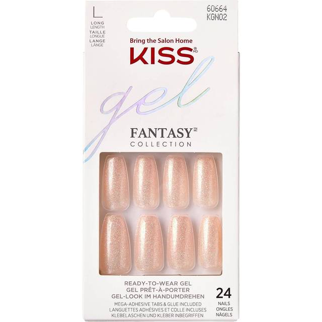 Kiss Inc. Gel Fantasy False Nails - Rock Candy (28 Nails &amp; Adhesiv