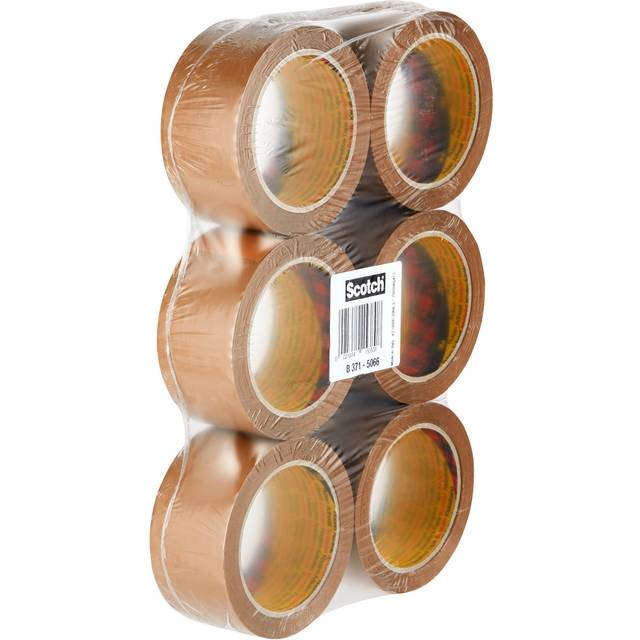 Scotch Packaging Tape 371 50mm x 66m Brown