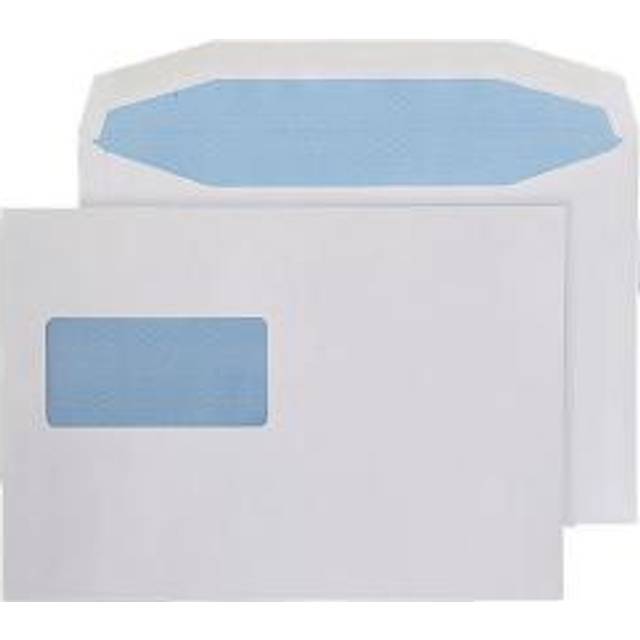 Q-Connect Machine Envelope 162x238mm Window Gummed 80gsm Pk500-KF71434