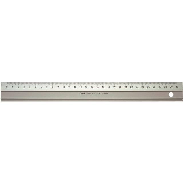 Linex Hobby Cutting Ruler 300mm Aluminium 100413070